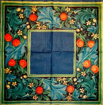 169 Lemons,  Oranges - 3-ply - William Morris - V&A Museum - Ihr